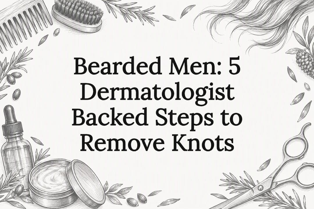 Bearded Men: 5 Dermatologist Backed Steps to Remove Knots