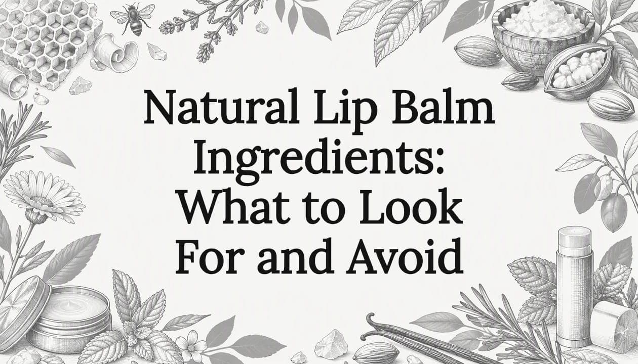 Natural Lip Balm Ingredients: What to Look For and Avoid